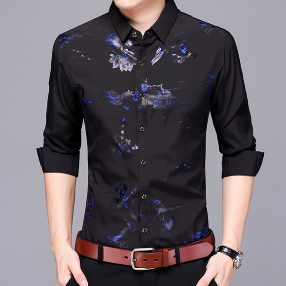 Other - 🥳🥳HP 9/14🤩🤩Men’s Floral Shirt